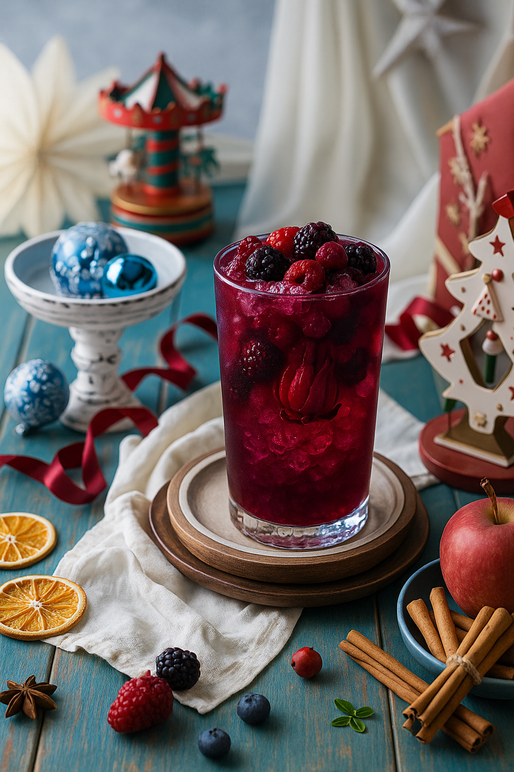 Trà Hibiscus Dâu Tằm