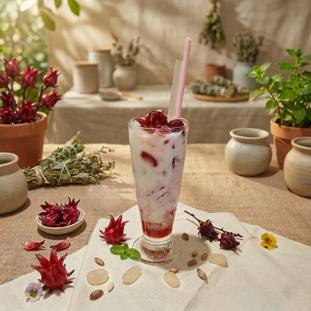 Sữa Chua Hạt Đác Atiso