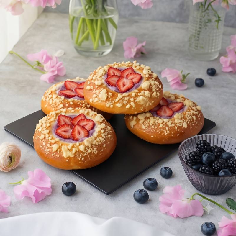 Bánh Mì Phô Mai Việt Quất